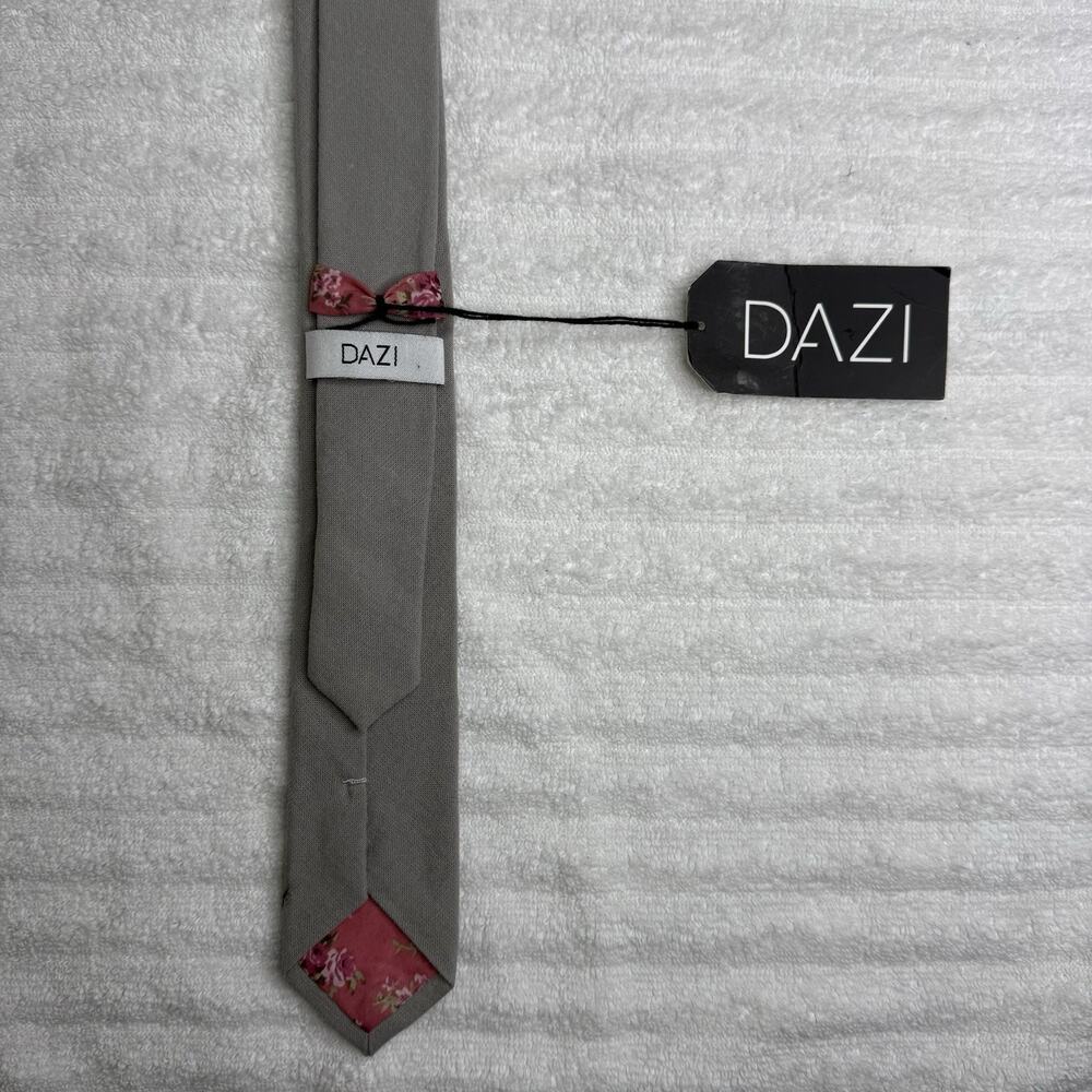 Dazi Tie 2 1/4” x 59” Gray